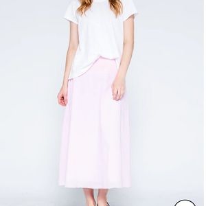 WILT COTTON RIB  EASY LONG SKIRT